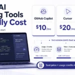 GitHub Copilot, Cursor, and Claude Code pricing comparison with usage, token, and review costs